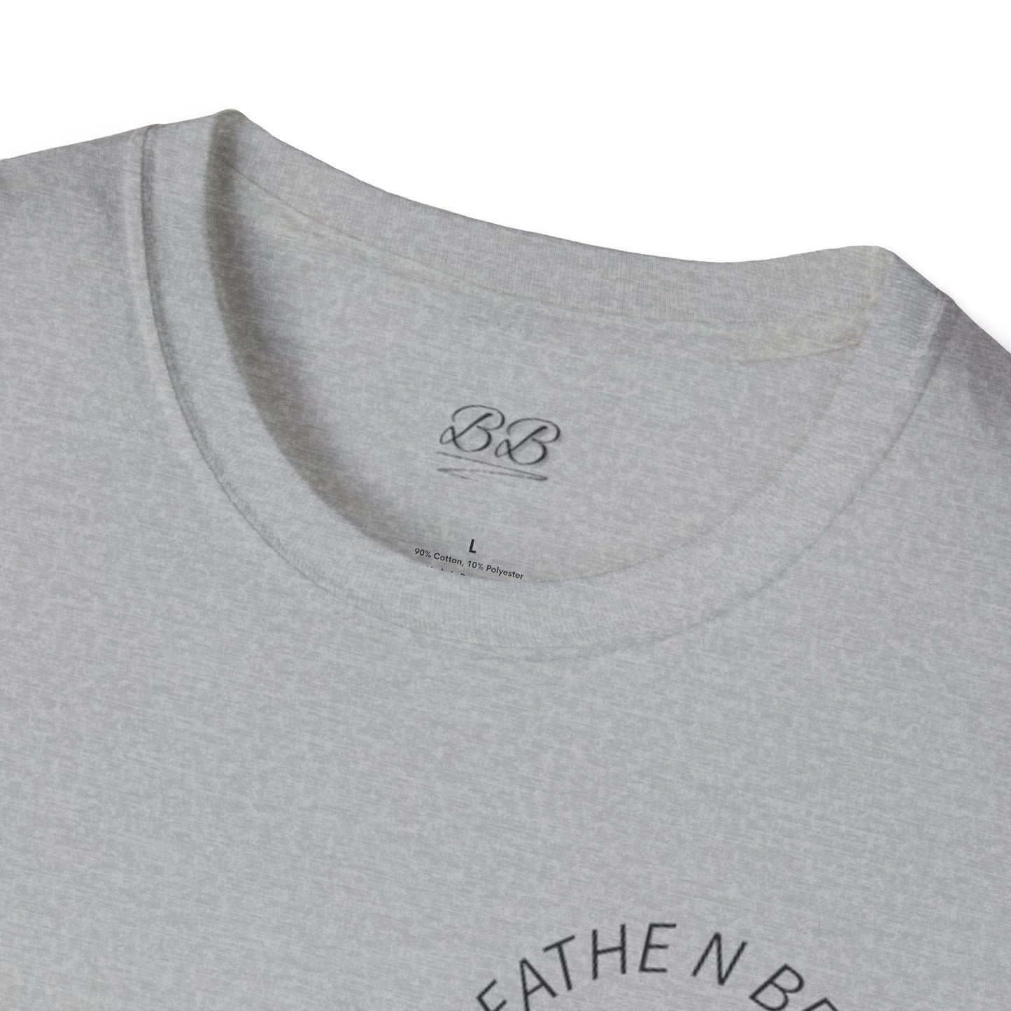 Breathe N Believe Unisex Softstyle T-Shirt - Inspirational Scenery Design
