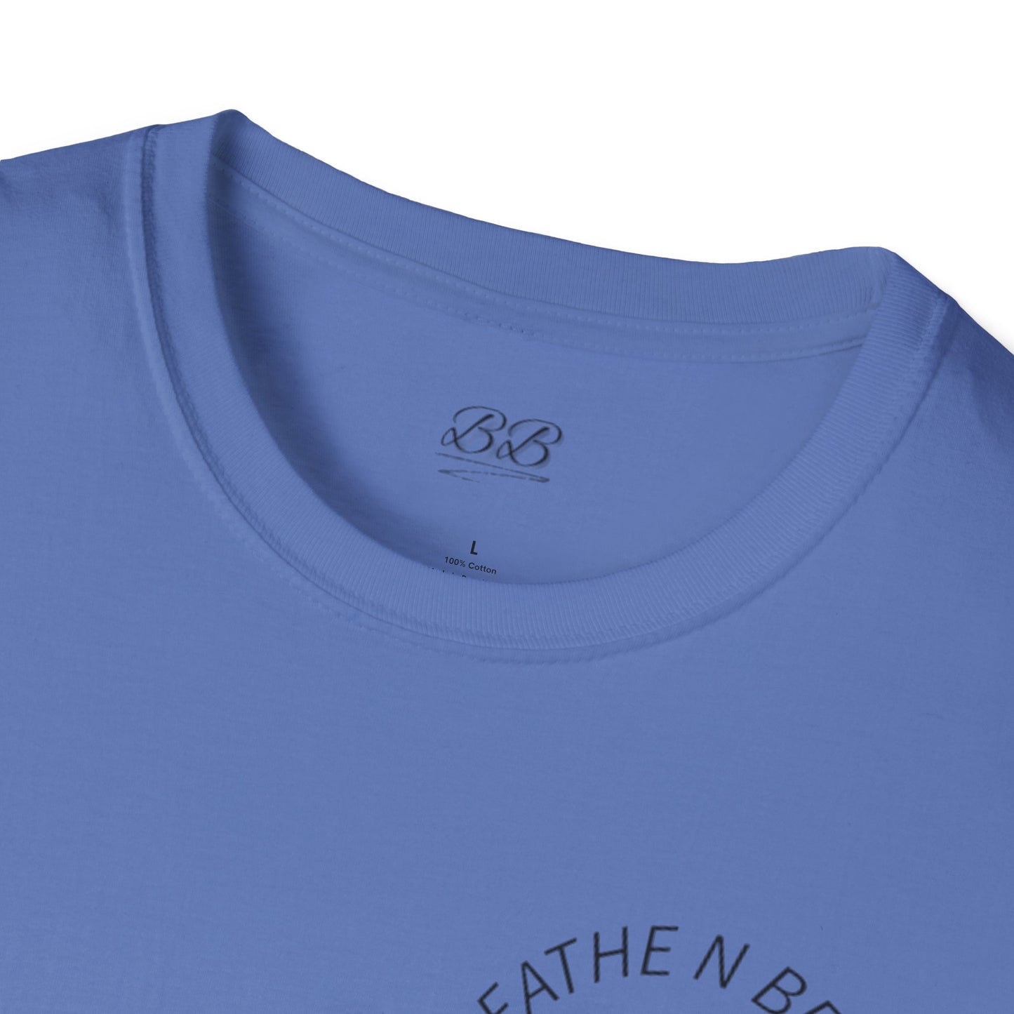 Breathe N Believe Unisex Softstyle T-Shirt - Inspirational Scenery Design