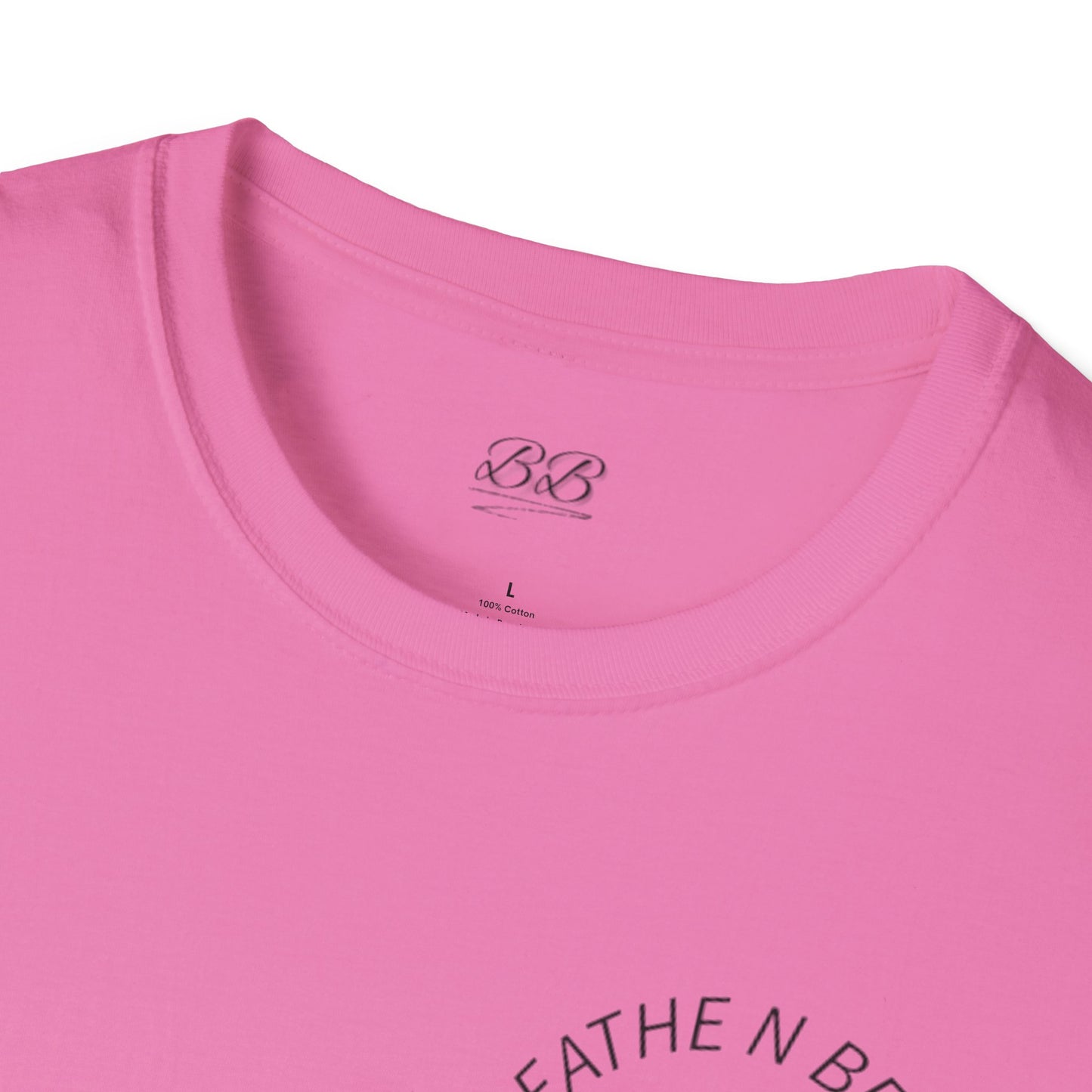 Breathe N Believe Unisex Softstyle T-Shirt - Inspirational Scenery Design