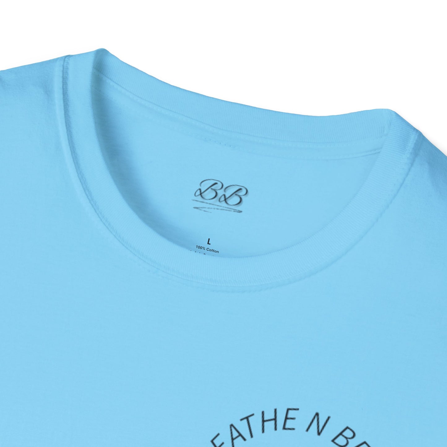 Breathe N Believe Unisex Softstyle T-Shirt - Inspirational Scenery Design