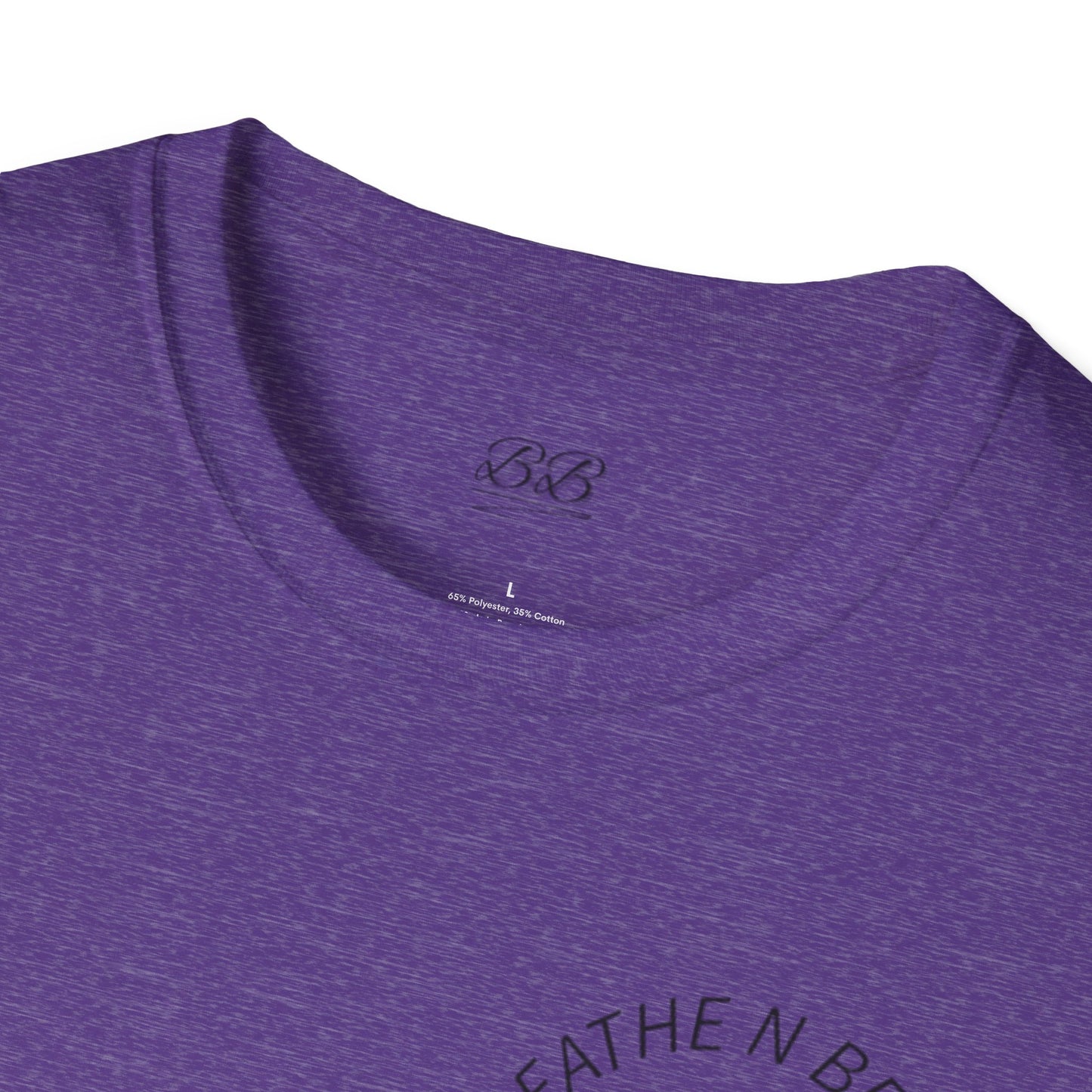 Breathe N Believe Unisex Softstyle T-Shirt - Inspirational Scenery Design