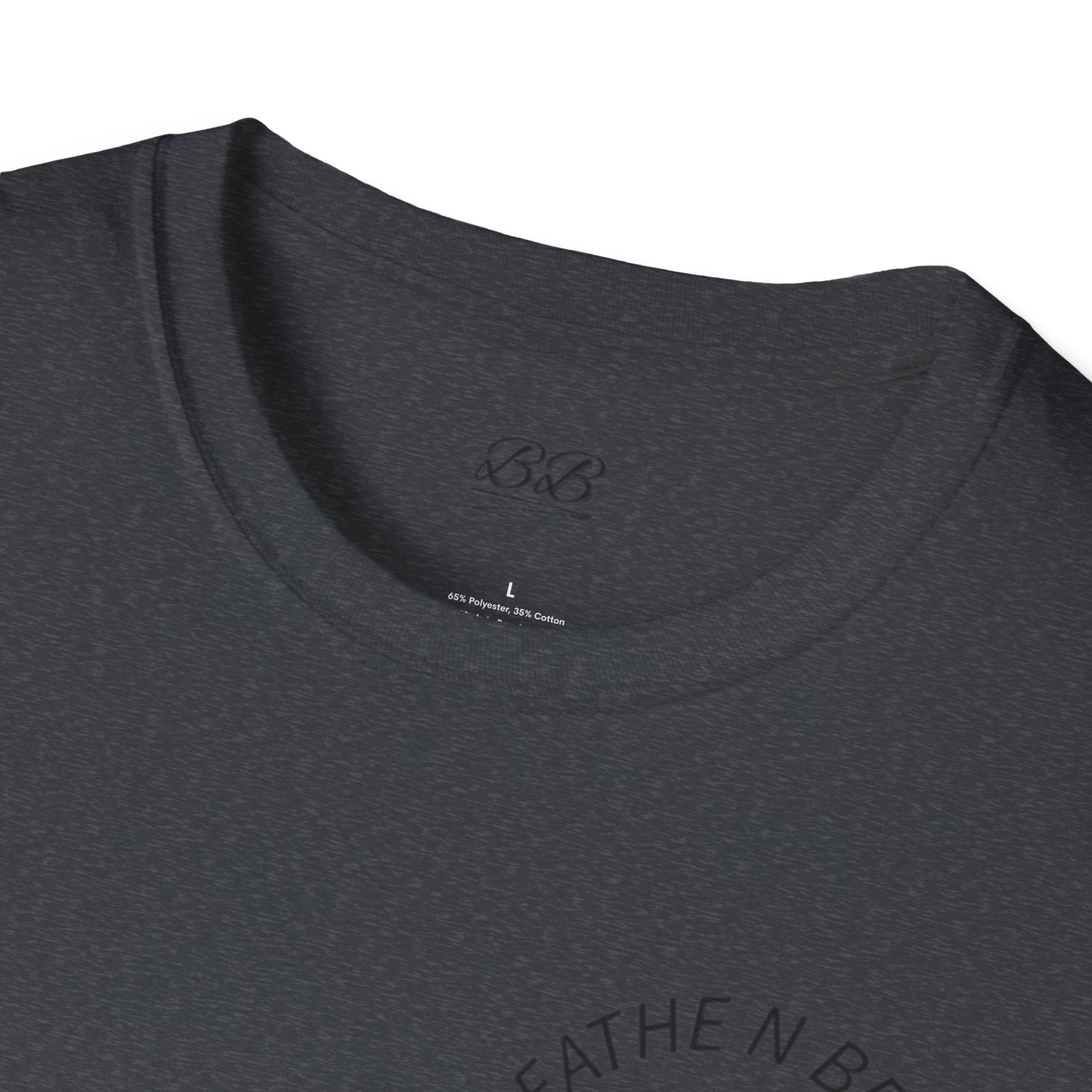 Breathe N Believe Unisex Softstyle T-Shirt - Inspirational Scenery Design