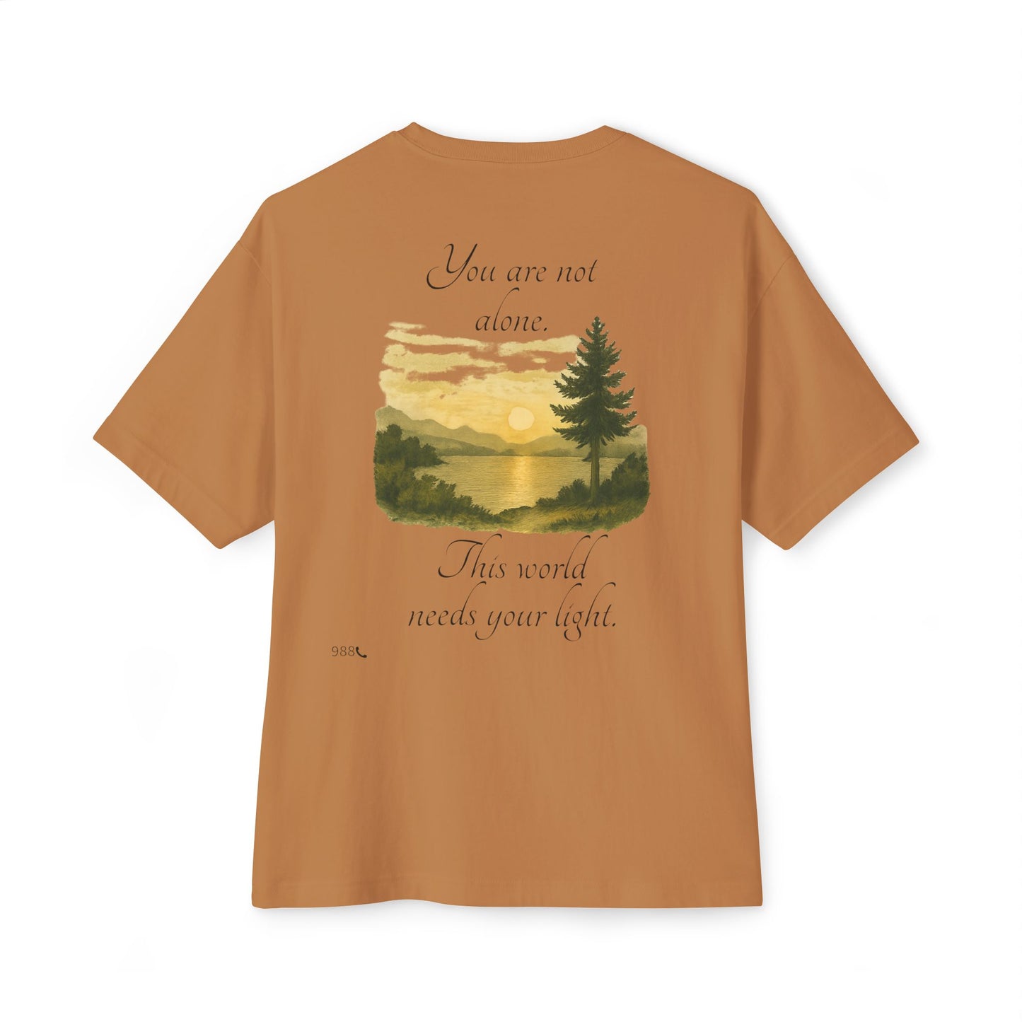 Unisex Oversized Boxy Tee