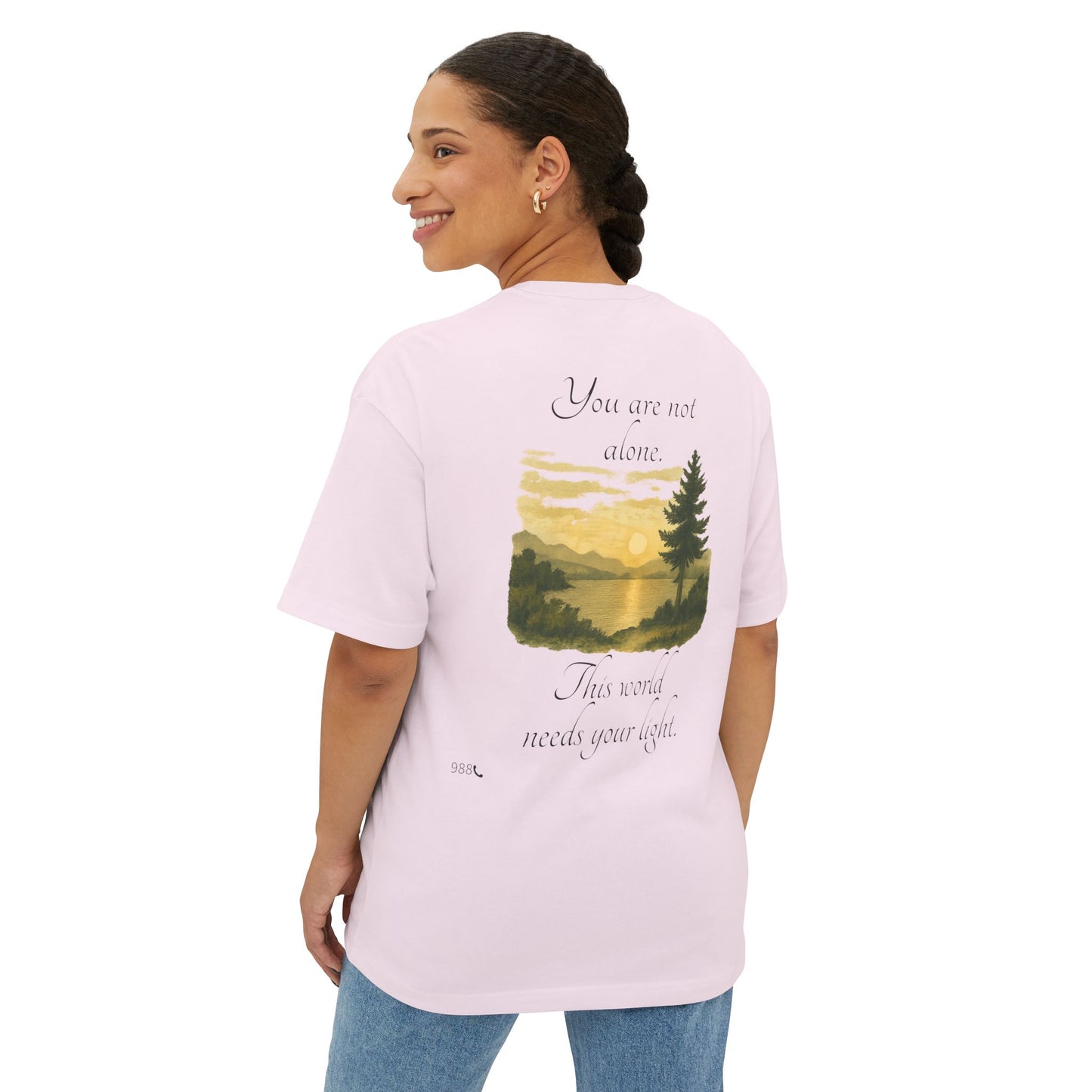 Unisex Oversized Boxy Tee