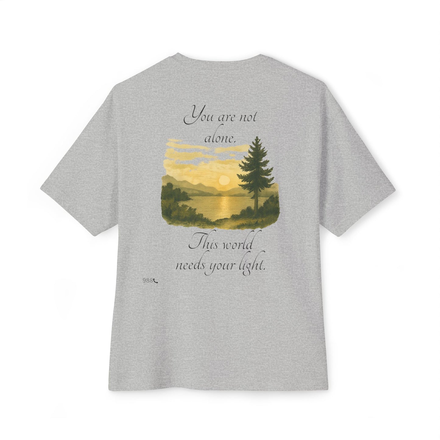 Unisex Oversized Boxy Tee