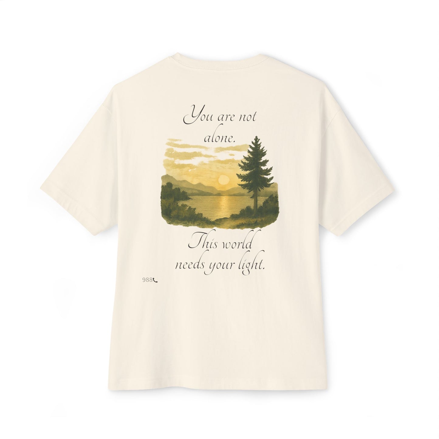 Unisex Oversized Boxy Tee