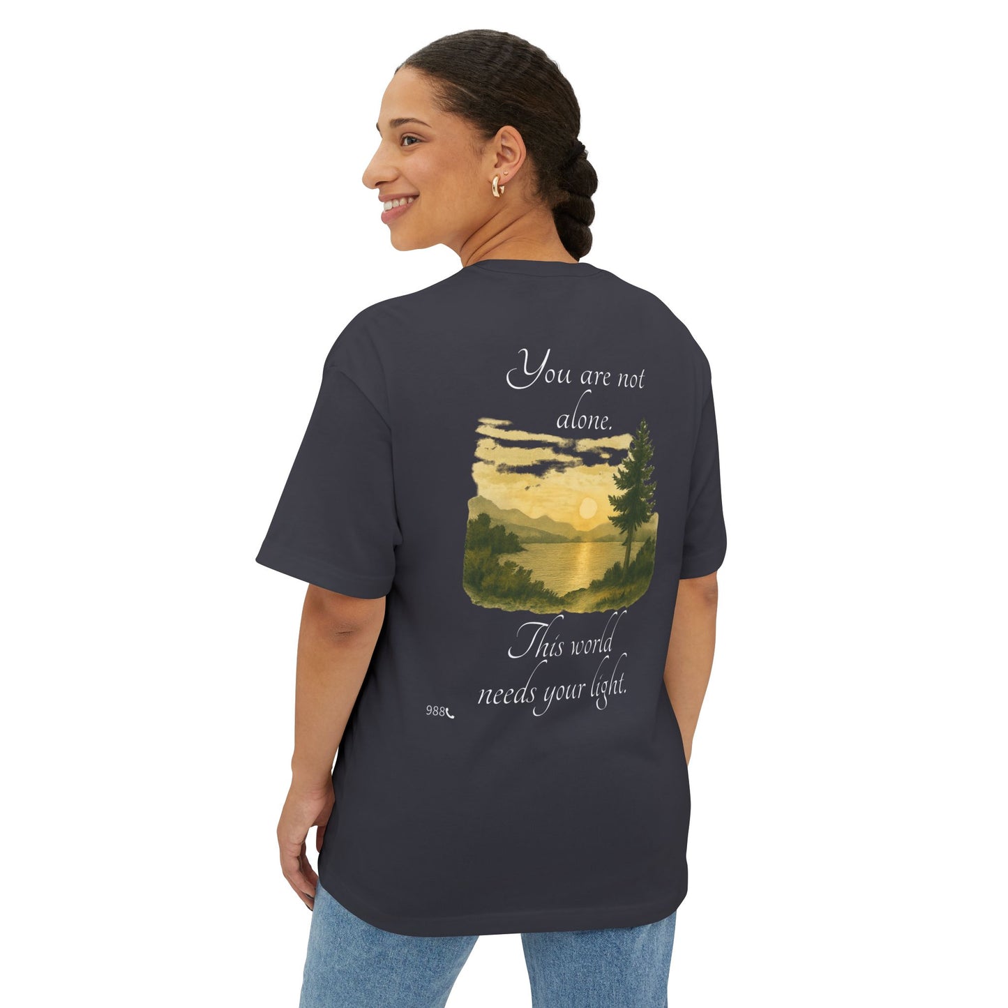 Unisex Oversized Boxy Tee