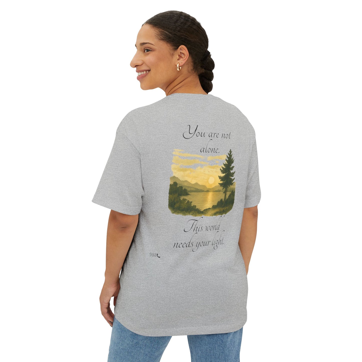Unisex Oversized Boxy Tee