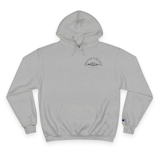 Inspiring Champion Hoodie - 'Breathe N Believe' & 'You are not alone, This world needs your light.'